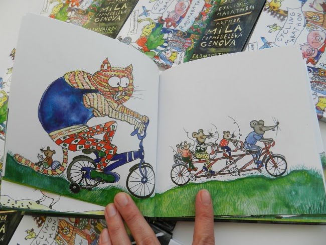 Веломаратон - Мила Попнеделева-Генова