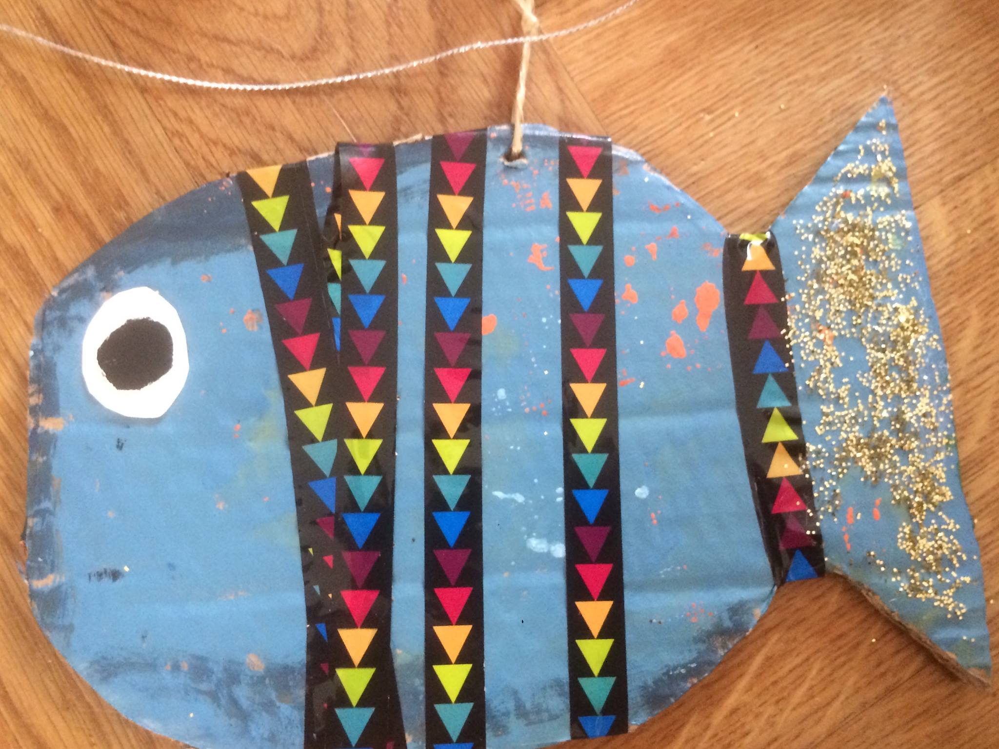 Морска украса за рожден ден с много РИБИИИИ! – изображение 2